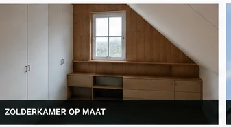 Zolderkamer maatwerk